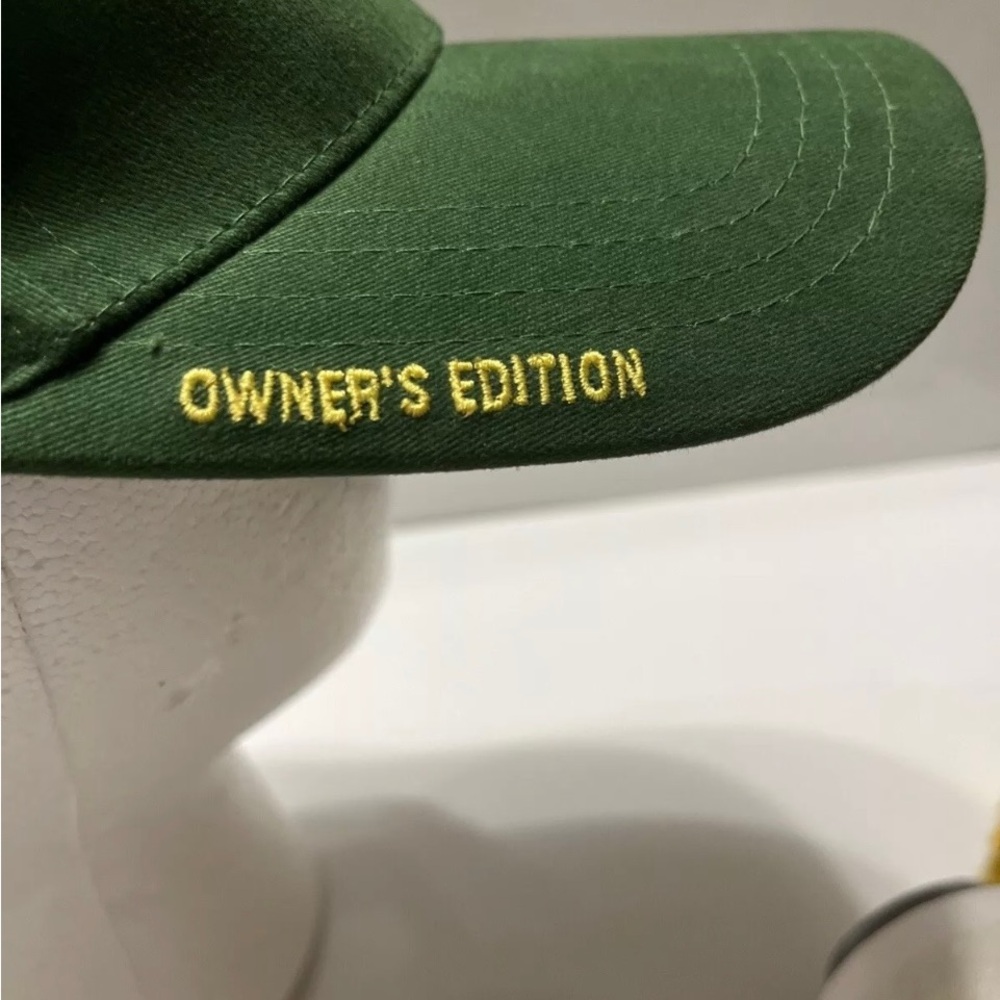 Vintage John Deere Tractor Owner's Edition Adjustable Trucker Hat Cap NEW - Picture 5 of 8